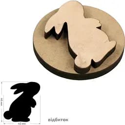 Штамп для вибійки Rosa Talent №1 Великдень 4x5см