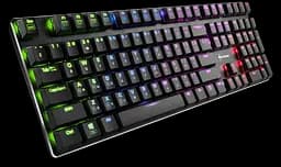 Клавiатура Sharkoon Pure Writer Red Switch RGB Black (SPW-RS-B) - мініатюра 2