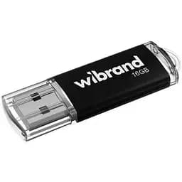 Флеш накопитель USB 16Gb Wibrand Cougar черный USB 2.0 (WI2.0/CU16P1B)