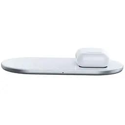 Заряджання QI бездротове 2 в 1 BASEUS Simple 2in1 Wireless Charger 18W