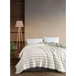 Муслиновое покрывало Saheser Striped Mint 230х250 см pbe0051329