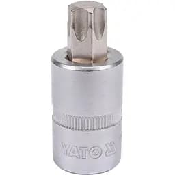 Головка торцевая Yato квадрат 1/2" TORX Т60 L=55 мм (YT-04318)