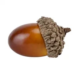 Набір декоративних жолудів Elisey Осінній затишок 50 шт, 3 см коричневий (9223-046)  