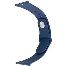 Ремешок Apple Watch Silicone 38/40/41 мм Navy Синий S