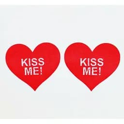 Светящиеся наклейки на соски Афродита Наклейки Kiss Me 89157