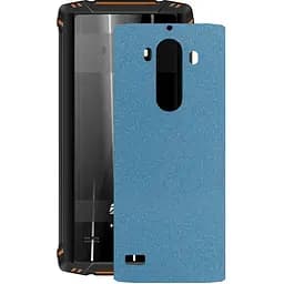 Захисна плівка StatusSKIN для HomTom Zoji Z9 Корпус Вініл Блакитна глянець