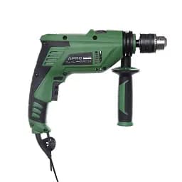 Дрель ударная электрическая Apro 13/1100 К 3000 об/мин + кейс 30412
