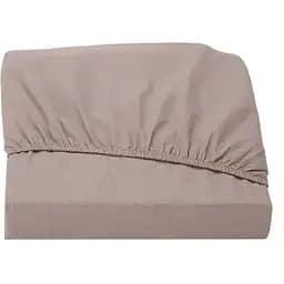 Простыня на резинке Good-Dream Бязь Premium Beige 80х200 см бежевая (GDBCSHEETF080200)