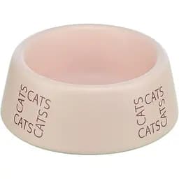 Миска Trixie керамічна для котів 0,15 л d 12 см рожевий