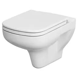 Подвесной унитаз Cersanit Colour New CleanOn с сиденьем duraplast K701-042