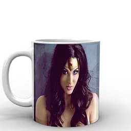 Кухоль GeekLand Чудо-Жінка Wonder Woman на сірому фоні WW.02.017 330 мл білий - мініатюра 2