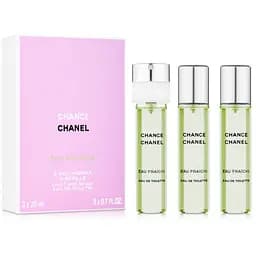 Chanel Chance Eau Fraiche 20 мл *3 шт REFILL туалетна вода