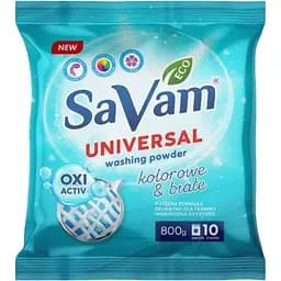 Стиральный порошок SaVam OxiActiv UNIVERSAL 800г