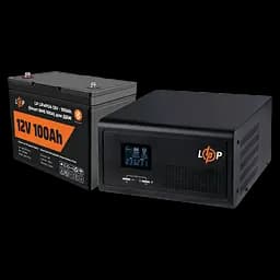 Комплект резервного питания для котла LP (LogicPower) ИБП + литиевая (LiFePO4) батарея (UPS 430VA + АКБ LiFePO4 1280W)