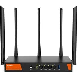 Tenda Маршрутизатор W30E Hotspot AX3000 4xGE (1xGE WAN, 2xGE LAN/WAN, 1xGE LAN)