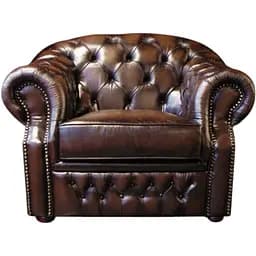 Кресло Brille Chester Gimo Italy YL4570 коричневое