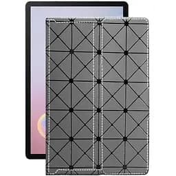 Чохол StatusCASE з екошкіри для планшету Samsung Galaxy Tab S6 10.5 Сірий ромб