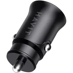 Автомобільний зарядний пристрій Havit HV-CC2022 20W USB+USB-C black (HV-CC2022) - мініатюра 5