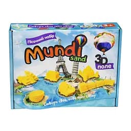 Набор для творчества "Mundi sand" Strateg 39000, 9 формочек