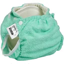 Подгузник трикотажный Эко Пупс Active Classic 2 (3-6 кг), с вкладышем Abso Maxi, зеленый, 1 шт.