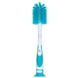 Щіточка 2 в 1 Bebe Confort Wide Neck Bottle Brush та Teat Brush, для миття пляшечки та соски, блакитна (3102201830)