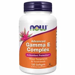 Вітаміни Now Foods Advanced Gamma E 120 sgels