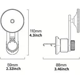 Автотримач Baseus MagPro Series Black [C40161200121-00] [116103] - мініатюра 6