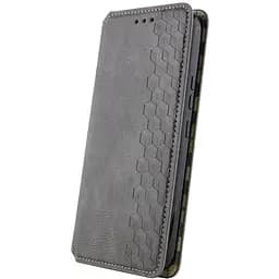 Шкіряний чохол-книжка GETMAN Cubic (PU) для Xiaomi Redmi Note 15 Pro 5G Сірий - мініатюра 2