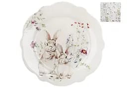 Тарелка фарфоровая десертная BonaDi Spring Story 19.5 см (K212)