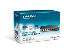 Комутатор TL-SG108E 8xGE, WebSmart TP-Link teh0018093 - мініатюра 6