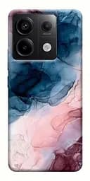 Чехол Demsky Розово-голубые разводы для Xiaomi Redmi Note 13 Pro 4G