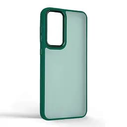 Противоударный чехол для Samsung Galaxy A36 5G, Frame, зеленый, панель-накладка, термополиуретан TPU + поликарбонат PC, защита всего корпуса, защита кнопок и камеры, устойчив к деформациям, ArmorStandart (ARM84812) - мініатюра 2
