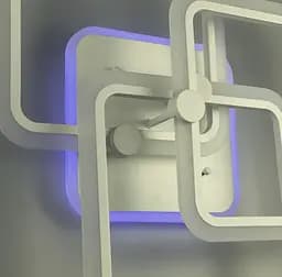 Стельова люстра LED на 3 ріжки Line.F RGB підсвітка Немає - мініатюра 5