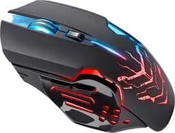 Комп'ютерна мишка Defender Katana GM-511 бездротова ігрова 6кн. 3200 dpi. 400 mAh чорна (52511) - мініатюра 6