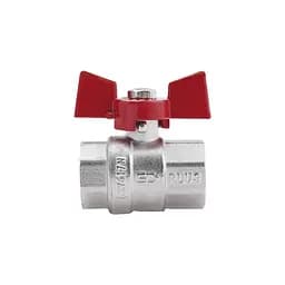 Кран кульовий SD Plus 1/2" ВР для води (метелик) SD602NW15PN40 - мініатюра 3