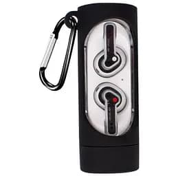 Чохол-накладка DK Silicone Candy Friendly з карабіном для Nothing Ear Stick (black)