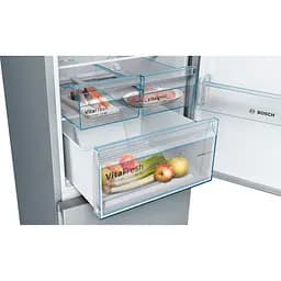 Холодильник з нижньою морозильною камерою Bosch KGN39VL316 нержавіюча сталь (KGN39VL316) - мініатюра 5