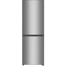 Холодильник Gorenje з нижньою морозильною камерою, 161х55х56см, 2 двері, 160(79)л, А++, механіч. упр. , Зона св-ті, сірий