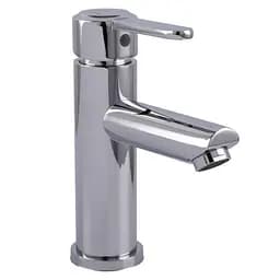 Змішувач для умивальника DOMINO ELLIPSE DCC-101 латунний з боковою ручкою для ванної та кухні зручний і надійний