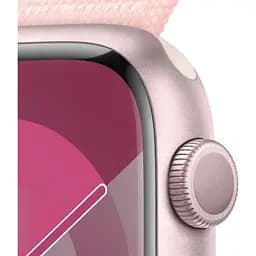 Смарт годинник Apple Watch Series 9 GPS 45mm Pink Aluminum Case w Light Pink S Loop (MR9J3) Рожевий - мініатюра 3