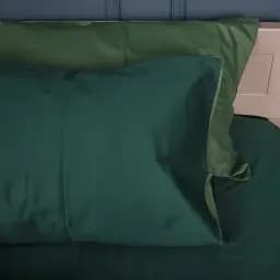 Наволочка MirSon Сатин 22-1392 Dandelion Magic 60х60 см смарагдова (2200010564150)