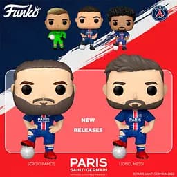 Ігрова фігурка Funko Pop Футбол Парі Сен-Жермен, Ліонель Мессі, 9,6 см (67389) - мініатюра 3