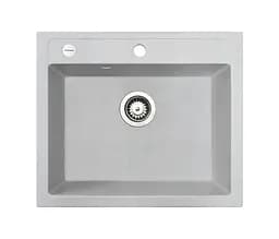 Кухонная мойка Adamant Prizma 590x495x200 old stone 432223, Серый