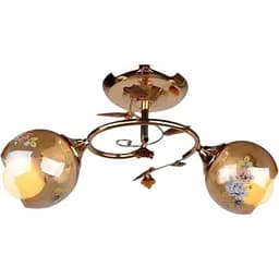 Люстра потолочная Brille в спальню E27 60W G (LK-495C/2)