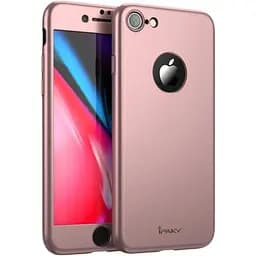 Чохол-накладка iPaky 360 PC Full Protection Case Apple iPhone 7 Plus/8 Plus Rose Gold