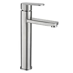 Змішувач для умивальника Zerix LEB-001-High нержавіюча сталь ZX4807 Нержавіюча сталь