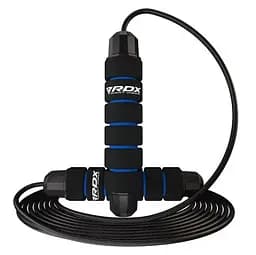 Скакалка скоростная RDX SKIPPING ROPE STEEL COATED CABLE W1 Blue 3 м (SRF-W1U-10.3FT)