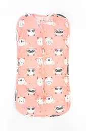 Європелюшка на блискавці з інтерлоку Pink panda