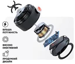 Шейкер спортивний електричний VOLTRX Gallium 600 мл Tritan Yellow (Gallium_Yellow) - мініатюра 9