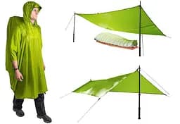 Пончо Sea to Summit Ultra-Sil Nano Tarp Poncho Салатовий - мініатюра 2